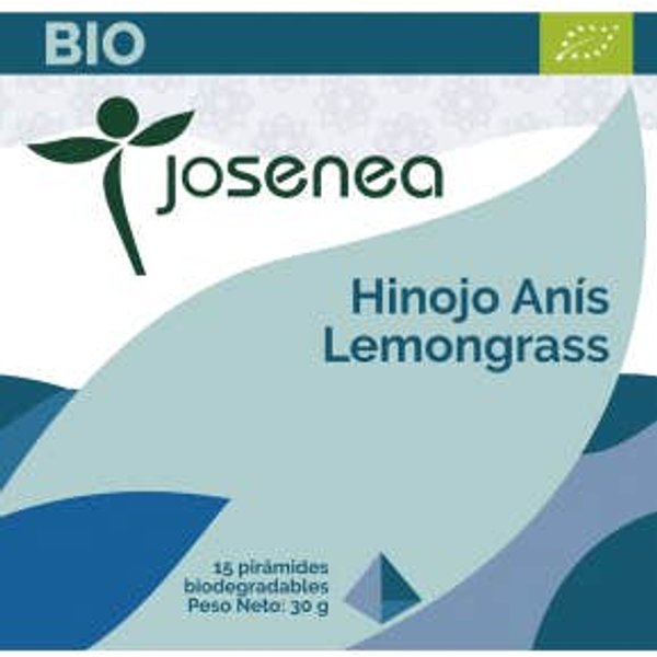 Josenea Hinojo AníS Lemongrass Bio 15 PiráMides En Sobre-image