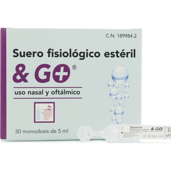 & Go Suero FisiolóGico EstéRil 30X5Ml-image