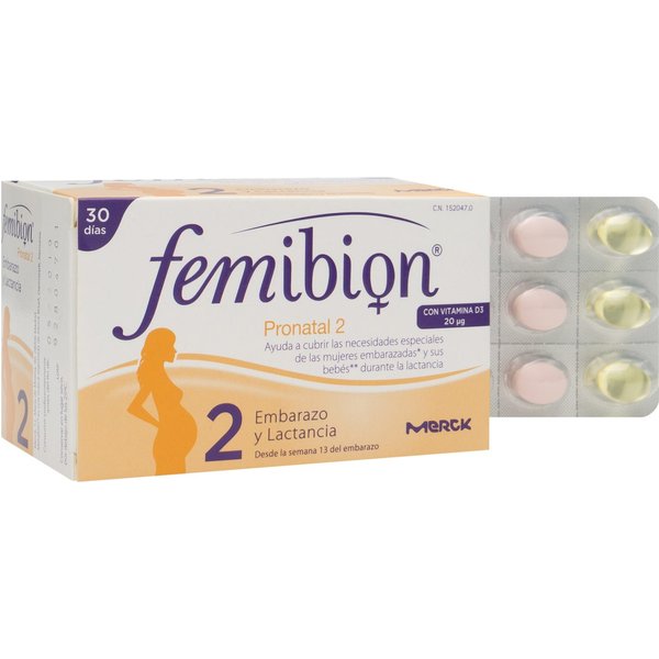 Femibion® Pronatal 2 30Comp + 30CáPs-image