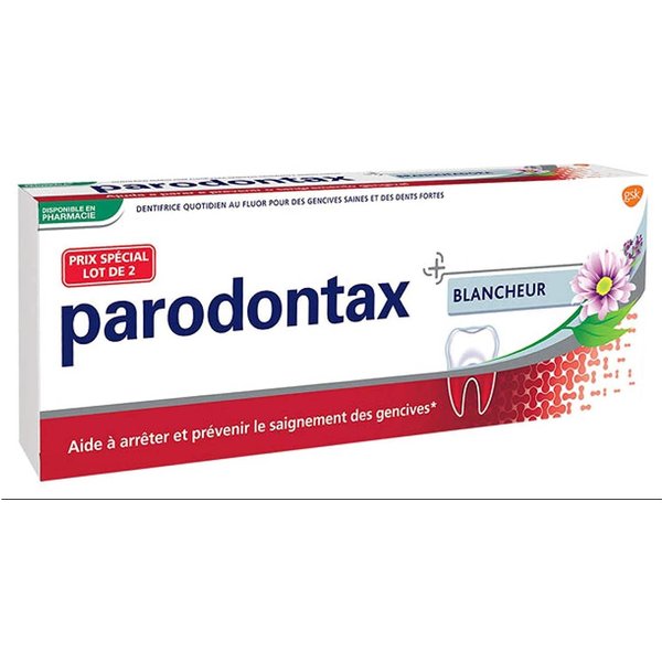 Parodontax DentíFrico Blancheur FlúOr 2X75Ml-image