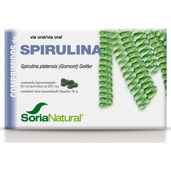 Soria Natural Spirulina 60Comp-image