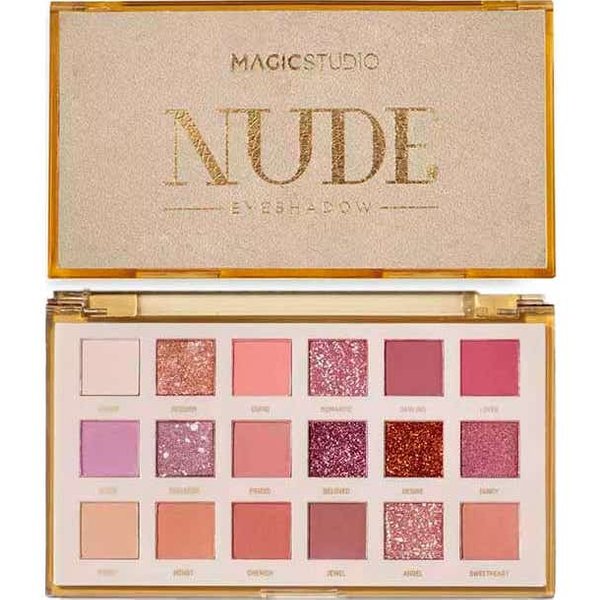 Magic Studio Nude Eyeshadow Paleta De Sombras De Ojos 9 Colores 1 Ud-image