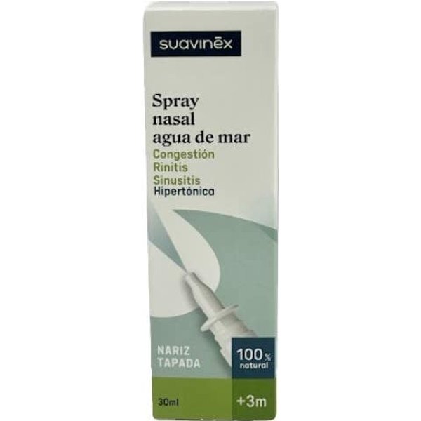 Suavinex Spray Nasal Agua Mar Nariz Tapada +3M 30 Ml-image
