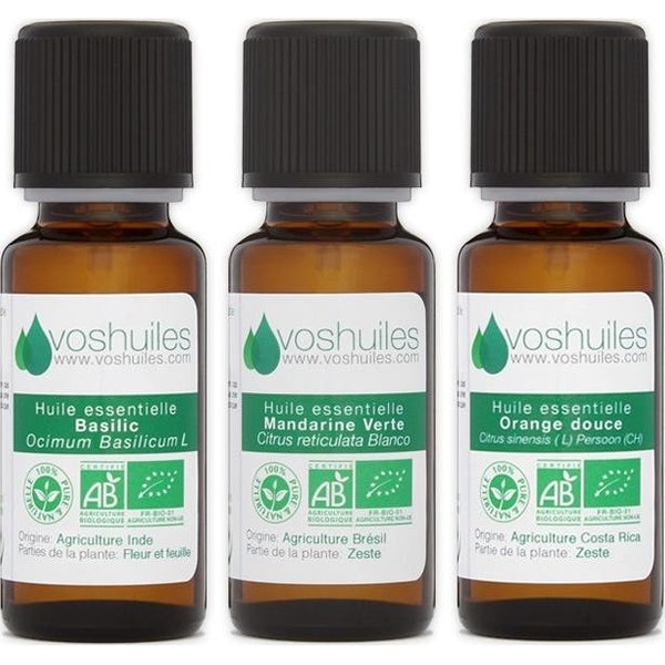 Voshuiles Mon Petit Kit Cocina Aceite Esencial Bio 3X10Ml-image