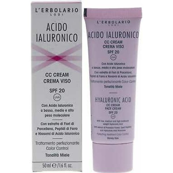 L'erbolario ÁCido HialuróNico CC Cream SPF20 50Ml-image