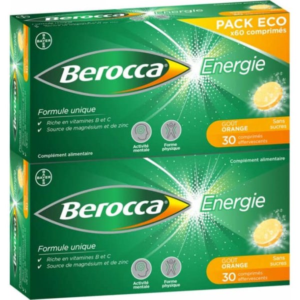 Berocca Energie Efervescente Sin AzúCar 60Comp-image