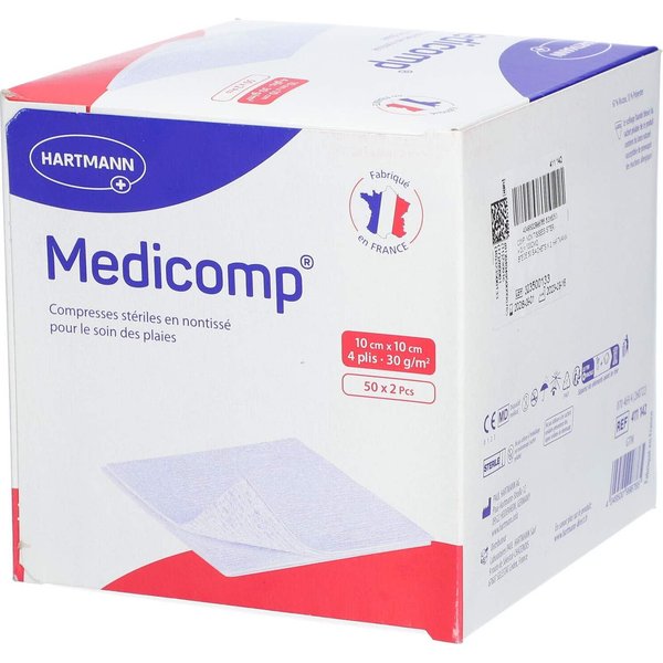 Medicomp Compresa EstéRil 10X10Cm 100Uds-image