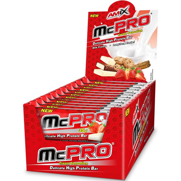 Amix Mcompo Protein Bar Leche Merengada 24 X35 G-image