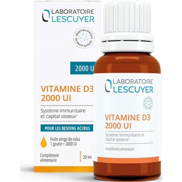Lescuyer Vitamina D3 2000 Ui 20 Ml-image