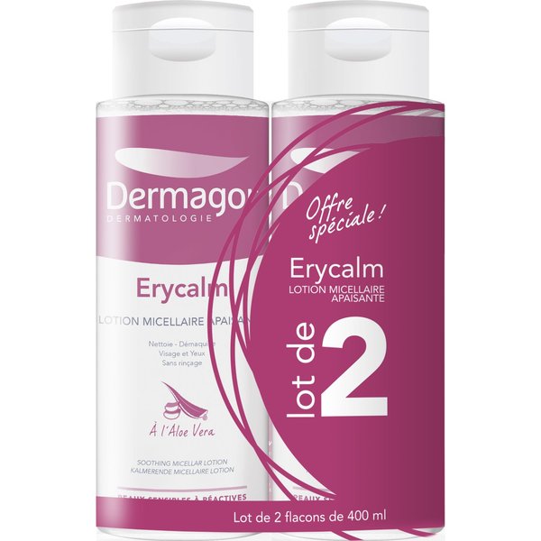 Erycalm Lotion Micellaire Apaisante 2 X 400 Ml-image