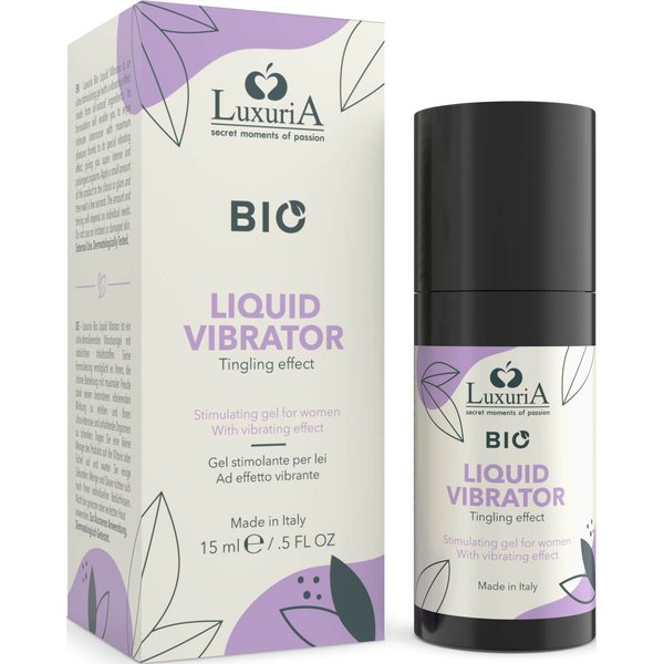Luxuria Bio Gel Estimulante Efecto Vibrador Mujer 15 Ml-image