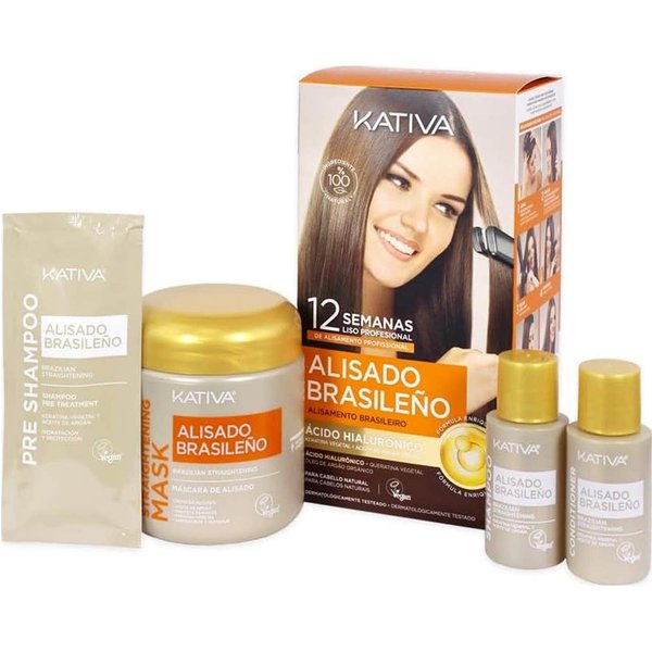 Kativa Alisado BrasileñO HyaluróNico Set 7Uds-image