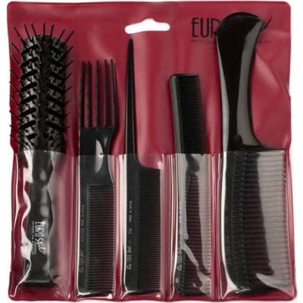 Eurostil Estuche Profes.4 Peines Y Esqueleto-image