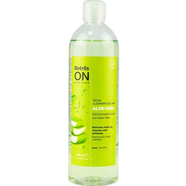 Betres On Gel Limpiador Facial Aloe Vera 380Ml-image