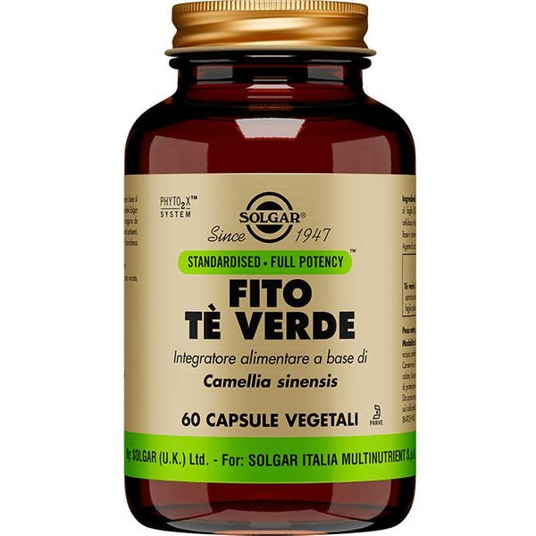Solgar Té Verde Extracto De Hoja 60Vcaps-image