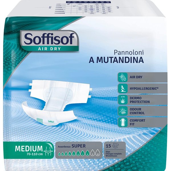 Soffisof Airdry PañAl Braga Super Medium 15 Uds-image