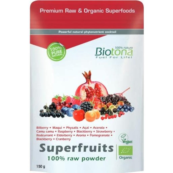 Biotona Superfruits Raw Superfood Bio 150 G-image