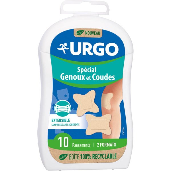 Urgo ApóSitos Especial Rodillas Y Codos 10Uds-image