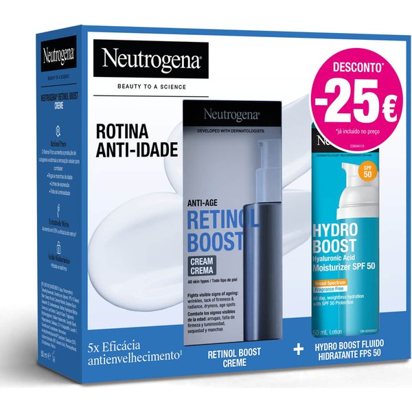 Neutrogena® Pack Retinol Boost Crema 50 Ml + Hydro Boost Fluido Hidratante SPF50 50 Ml-image