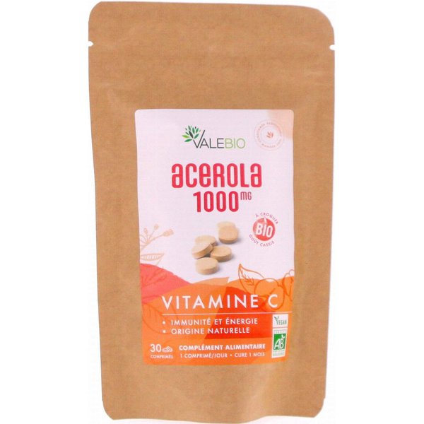 Valebio Acerola 1000Mg Vitamina C 30Caps-image