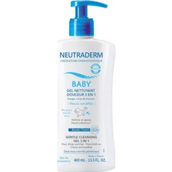Neutraderm Baby Gel Limpiador Suave 3 En 1 400Ml-image