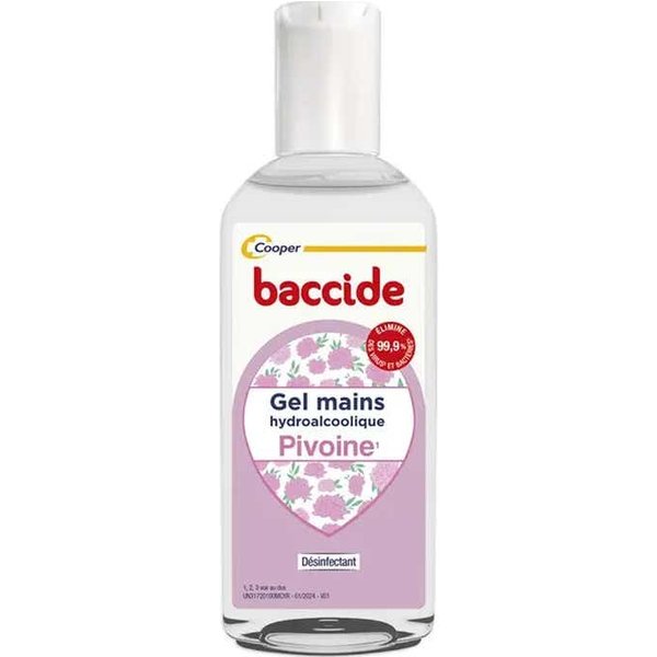 Baccide Gel Mains Hydroalcoolique Pivoine 30Ml-image