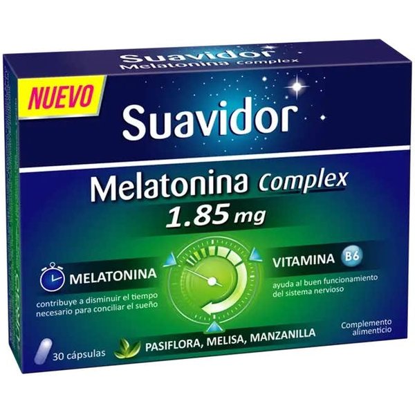 Suavidor Melatonina Complex 1.85Mg 30Comp-image