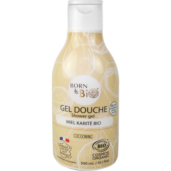 Born To Bio Gel De Ducha Miel Karite Bio 300Ml-image