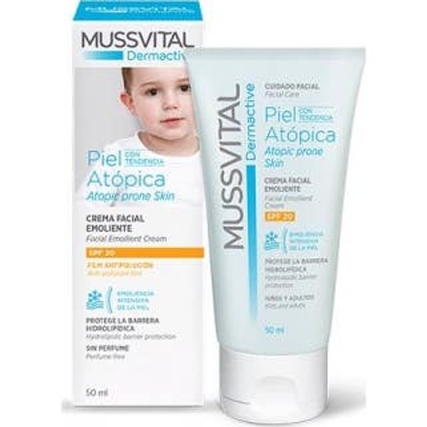 Mussvital Crema Facial Emoliente Piel AtóPica SPF20 75 Ml-image