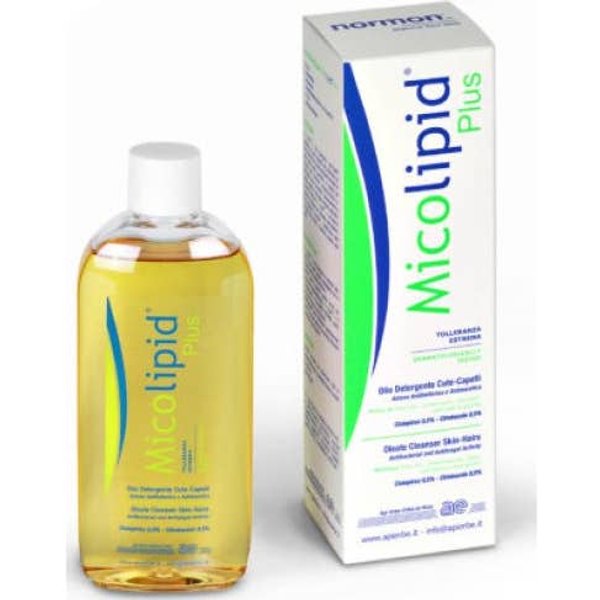 Normon Micolipid Plus Aceite Limpiador Piel Cabello 250Ml-image