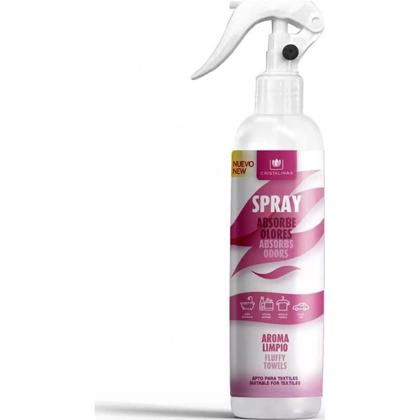 Cristalinas Spray Absorbe Olores Aroma A Limpio 250 Ml-image
