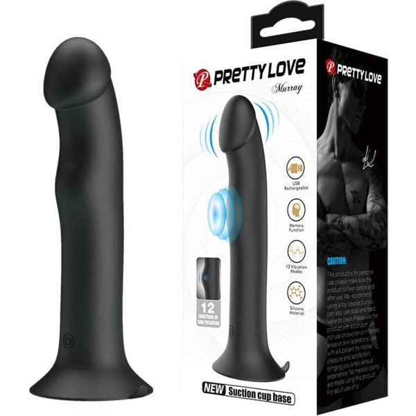 Pretty Love Murray Vibrador Succionador Clitoris Negro 1Ud-image