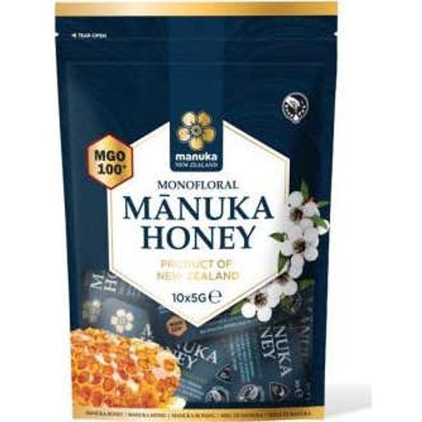 Manuka Health Miel De Manuka Rawmgo 100+ Monofloral 10Uds-image