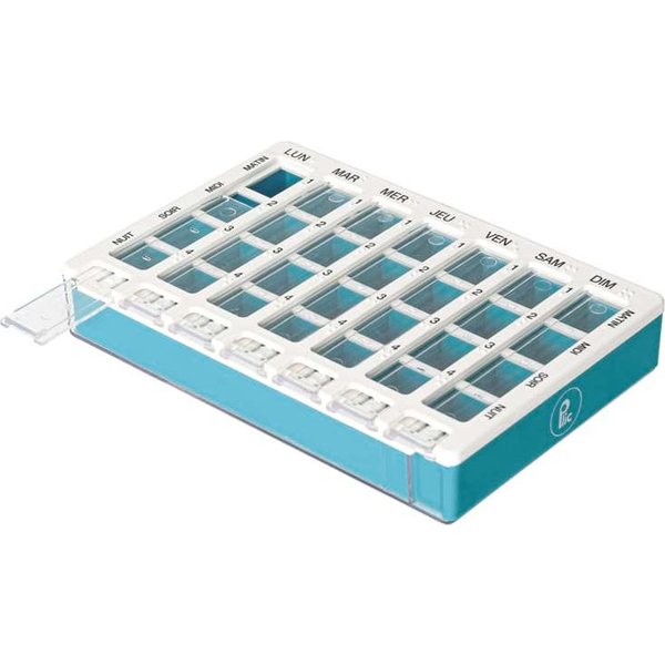 Plic Pastillero Semanal Bandeja ErgonóMico 28 Comp 1 Ud-image