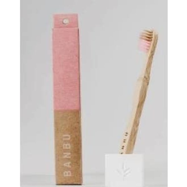 Banbu Cepillo Dental Junior Rosa 1 Ud-image