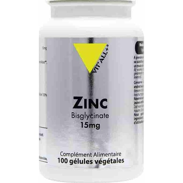 Vit'all+ Zinc Bisglycinate 15 Mg 100Vcaps-image