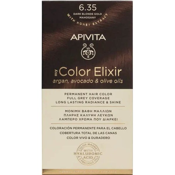 Apivita Kit My Color Elixir Tinte Cabello Nro 6,35-image