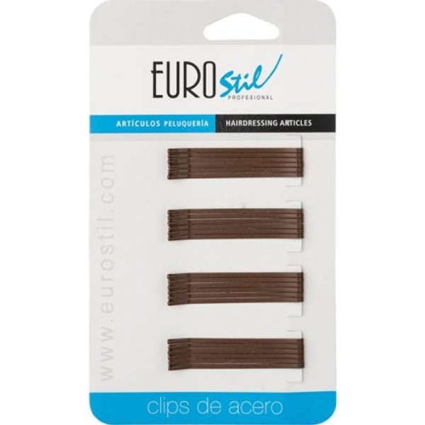 Eurostil Kit Clips MarróN Mate 50 Mm 04484/69 24 Uds-image