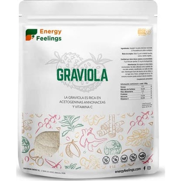 Energy Feelings Graviola Polvo Vegan Sin Gluten 1 Kg-image
