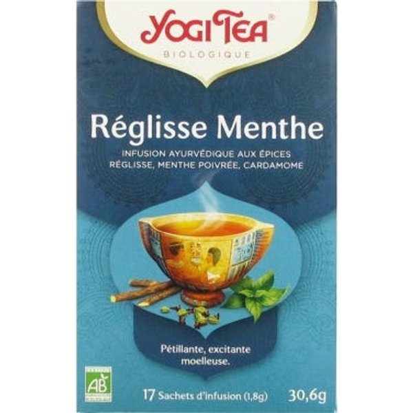 Yogi Tea Regaliz Menta EcolóGico 17Uds-image