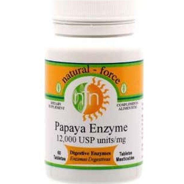 Natural Force Enzimas De Papaya 60Comp-image