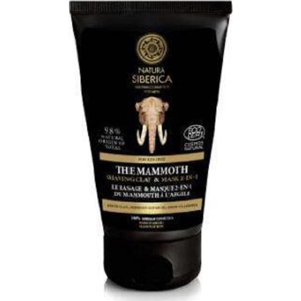 Natura Siberica El Mamut Arcilla De Afeitar Y Mascarilla 2 En 1 150 Ml-image