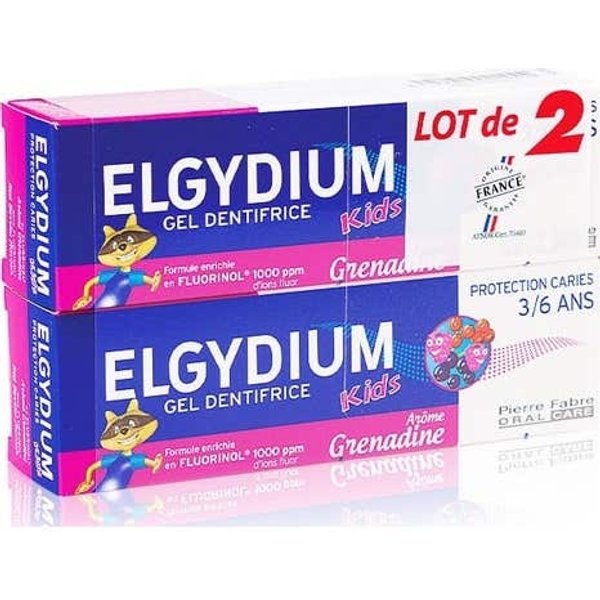 Elgydium Kids Gel DentíFrico Frutos Silvestres 2X50Ml-image