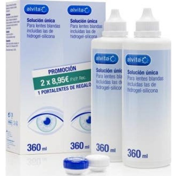 Alvita Solucion Unica 2 X60 Ml-image