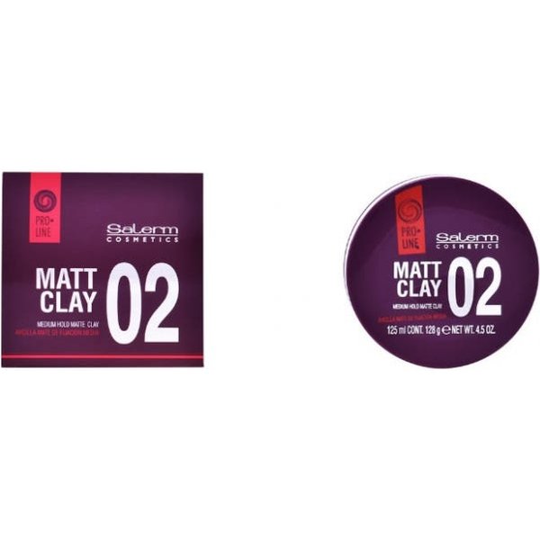 Salerm Matt Clay Medium Hold Matte Clay 125Ml-image