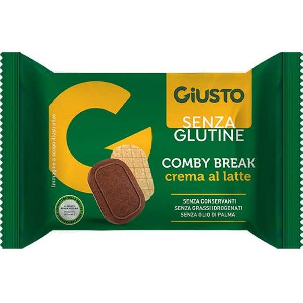 Giusto Sin Gluten Comby Break Crema Leche 26 G-image