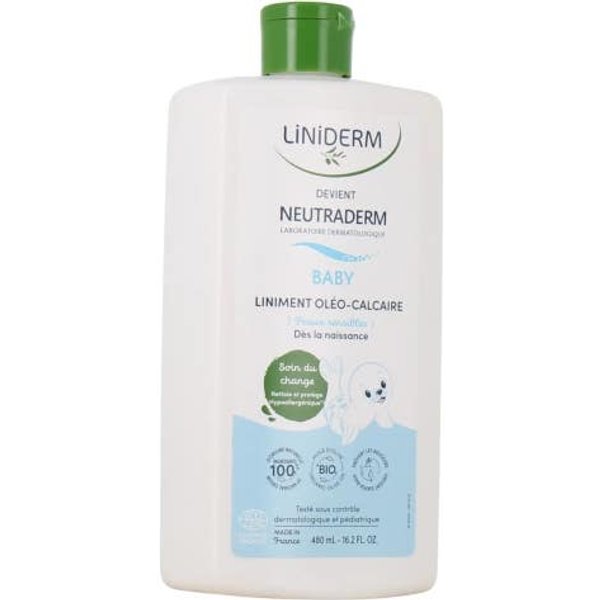 Neutraderm Baby Linimento Oleo-CalcáReo Bio 480 Ml-image