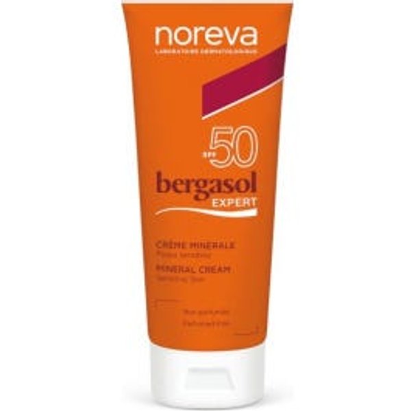 Noreva Bergasol Expert CrèMe MinéRale SPF50+ 40 Ml-image