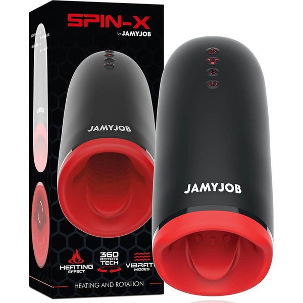 Jamyjob Spin-X Masturbador Con RotacióN Y FuncióN Calor 1 Ud-image