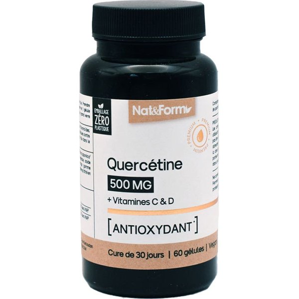 Nat&Form Quercetina 60 Perlas-image
